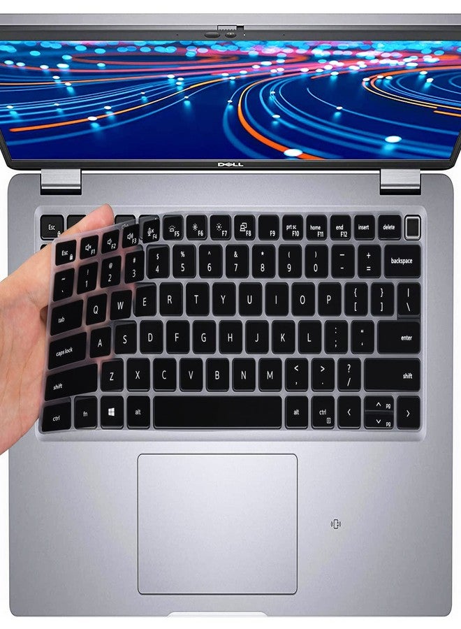 imComor Keyboard Cover for Dell Latitude 3440 5440 5430 5431 5420 14", Dell Latitude 14" 7440 7430 7420 7410, Dell Latitude 14" 9420 9430, Dell Latitude 9520 9510 7520 15.6" Keyboard Skin Protector, Black - Image 1